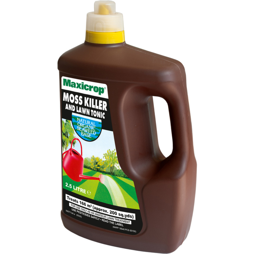 Maxicrop Moss Killer & Lawn Tonic 2.5L x 4 - Premium Quality Tissue Online - Product Image Maxicrop Moss Killer & Lawn Tonic 2.5L x 4 - Premium Quality Tissue Online - Product Image